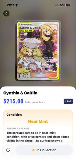 Secret rare pokemon card