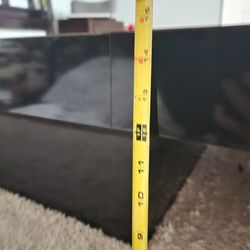 Black Solid Wood Formica Platform Bed Frame