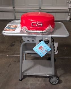 BRAND NEW Charbroil Bistro Pro 3-in-1 Electric/Charcoal Grill & Griddle (Fully Assembled!)