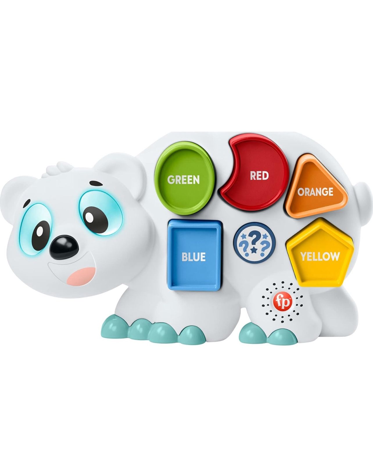 Fisher-Price Toddler Learning Toy Linkimals Puzzlin’ Shapes Polar Bear