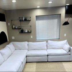 White Cloud Couch Modular Sectional Sofa 