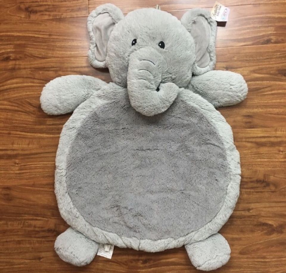 Brand New Mary Meyer Best ever Softest Baby Mat Elephant