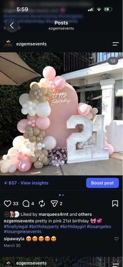 21st birthday