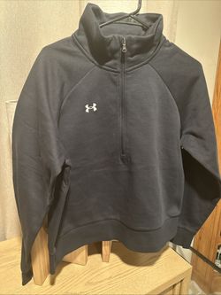 Pullover | Under Armour 1379492 Women's Rival Fleece Half Zip Pullover Jacket