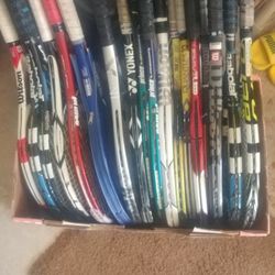 Tennis Rackets &  Stringing