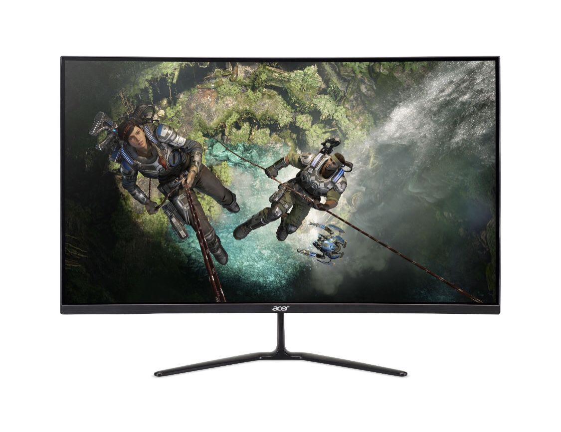 Acer 32" Curved 1920x1080 HDMI DP 165hz 1ms Freesync HD LED Gaming Monitor - ED320QR
