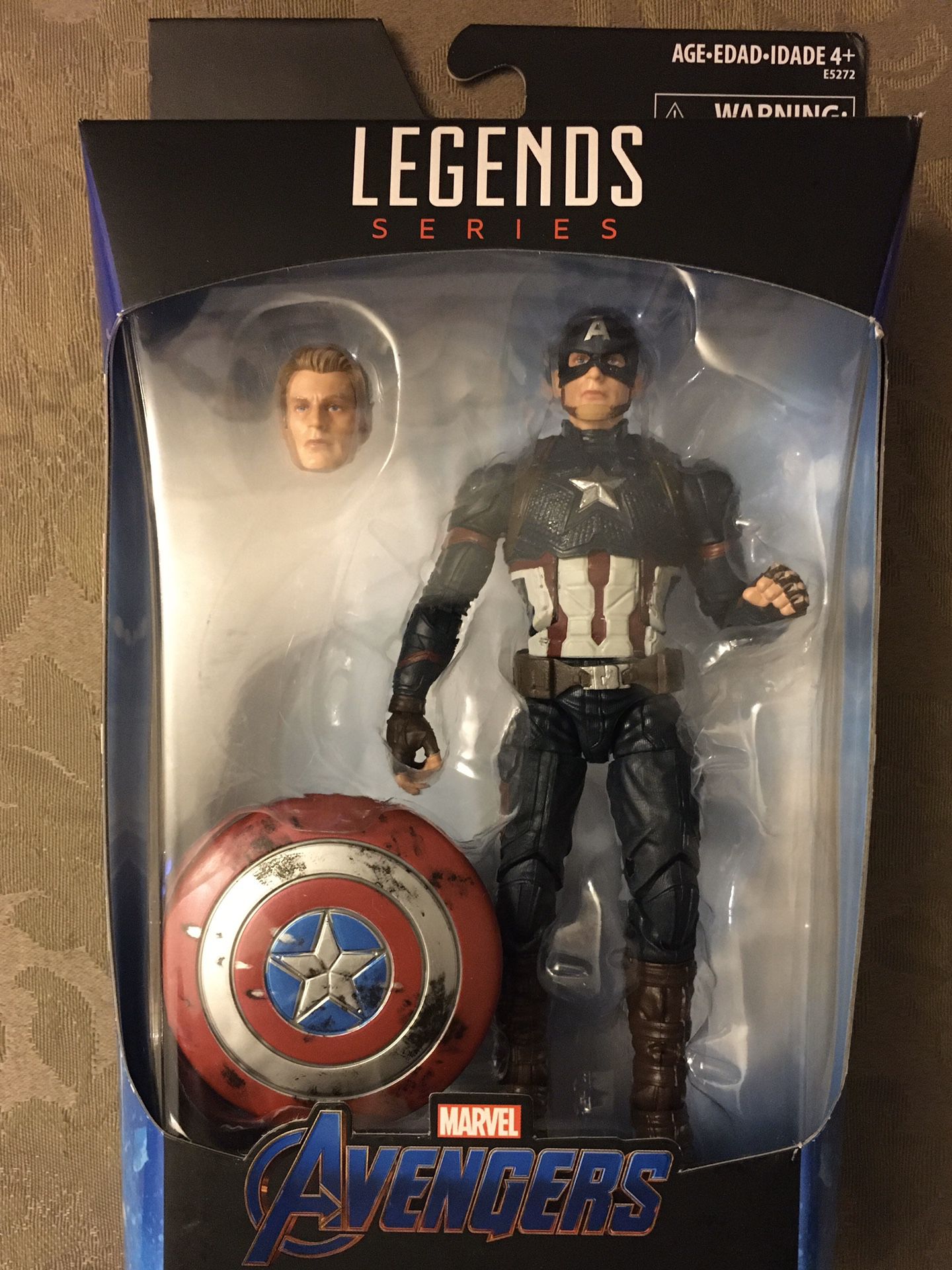 Walmart Exclusive marvel legends worthy captain America
