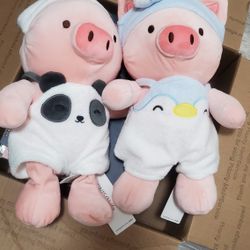 Piggy Plushies