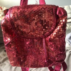 Cute Sequence Backpack 🎒/Mochila Rosada