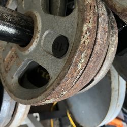 Pair Of 10 Lb Olympic Weight Plates