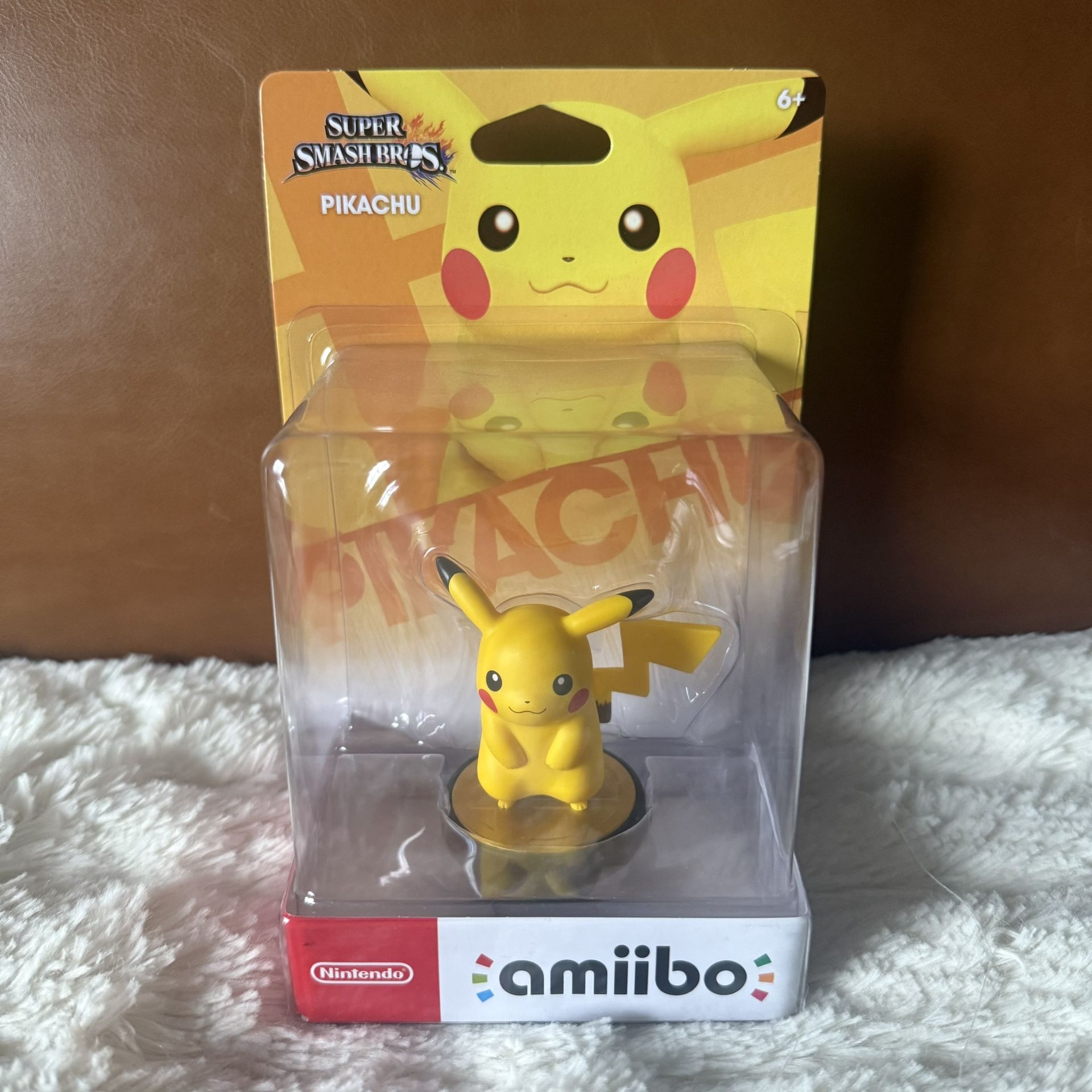 Pikachu - Nintendo Amiibo - Pokémon Super Smash Bros. Series - US Brand New