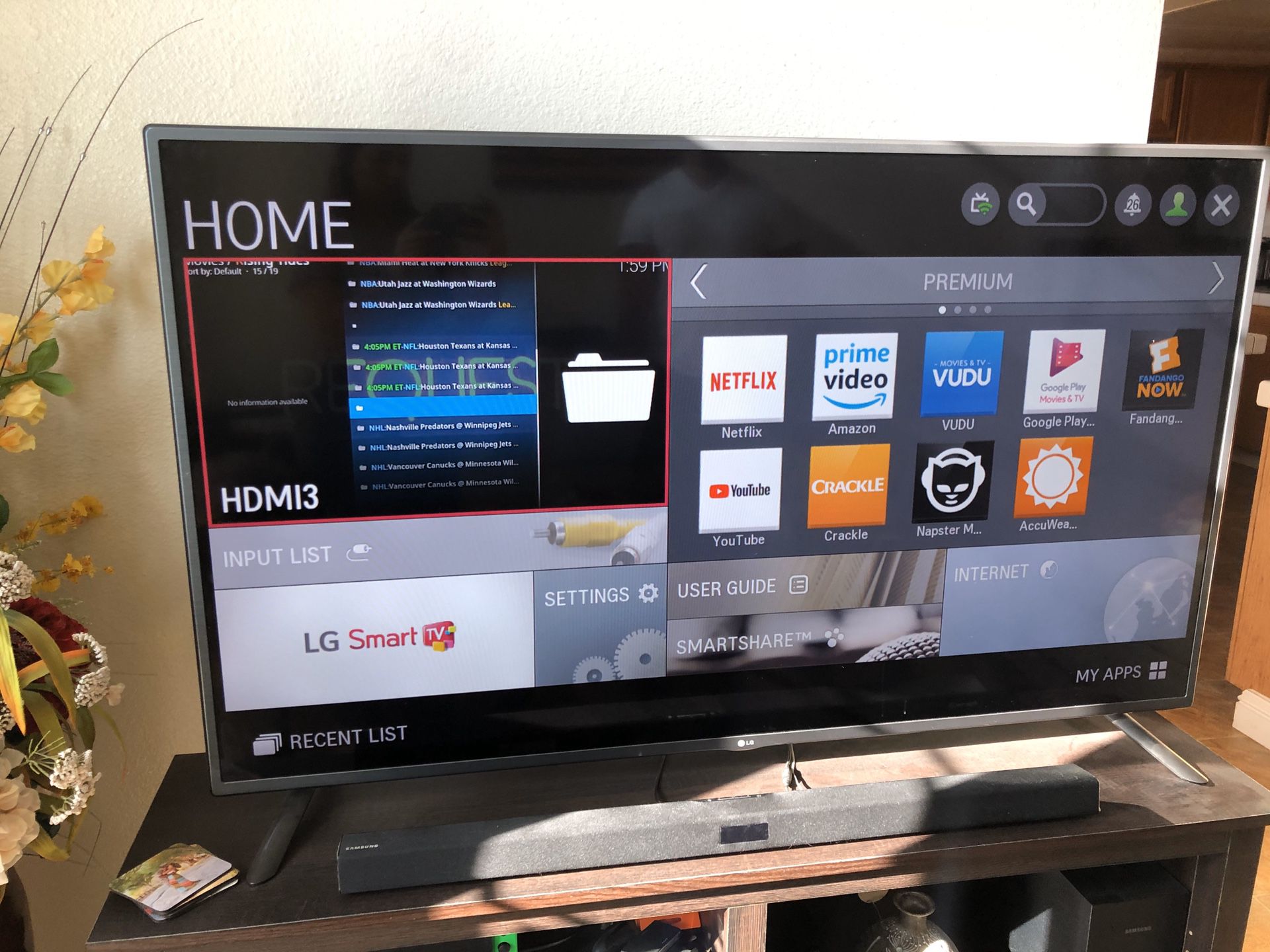 LG 60 inch Smart TV