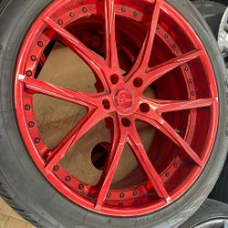 22”. 3 Pc Lexani Forged. 5x127 SRT. $1500
