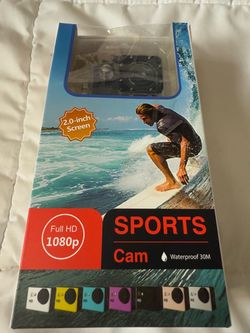 Sports Action Camera Full HD 1080p Waterproof
