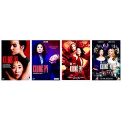 Killing Eve: The Complete Series (DVD, 2022, 8-Disc Set)