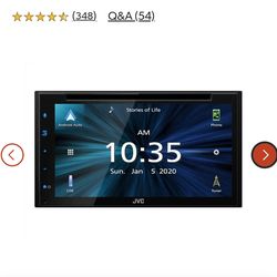 Jvc double din radio