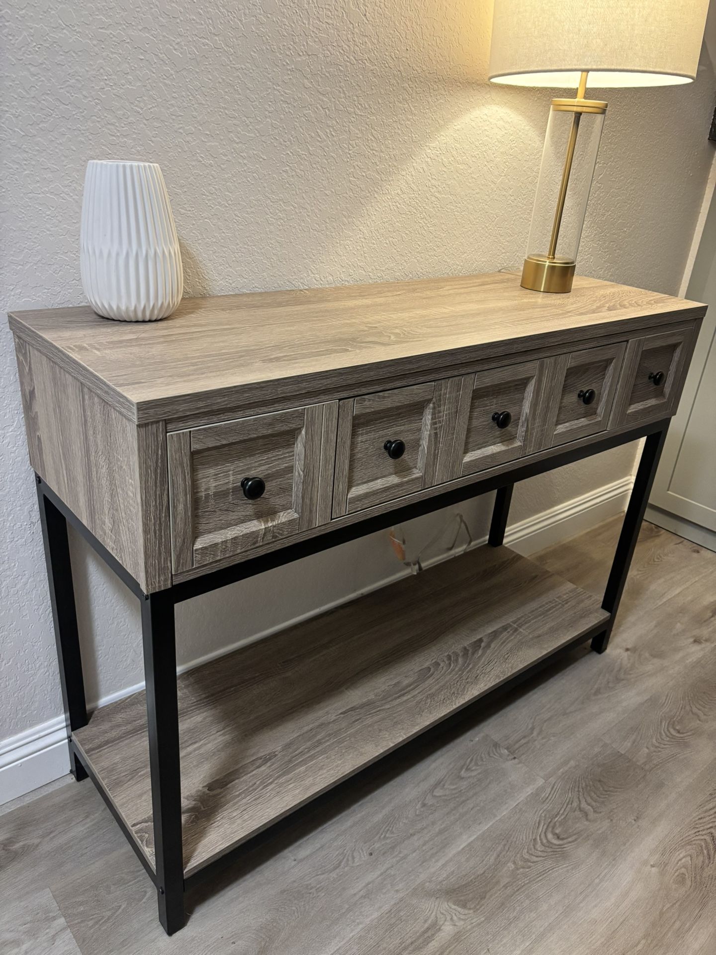 Console/Entryway Table With Drawer Storage 