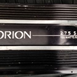 **Real OLD SCHOOL** Orion 275SX 2 Channel Amplifier