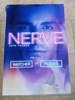 Nerve - Movie Poster With Dave Franko as Ian/Sam - Advanc - Purple
