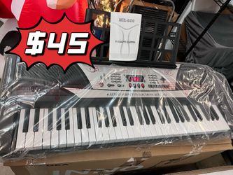 ❤️$45❤️  Portable Electronic Keyboard Instrument Piano 61 Keys LED Display Intelligent Teaching 37-1/2" x 14" x 5" US Delivery  Pick up is in the East