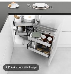 Magic Corner Right Side Kitchen Cabinet Organizer MD0201R