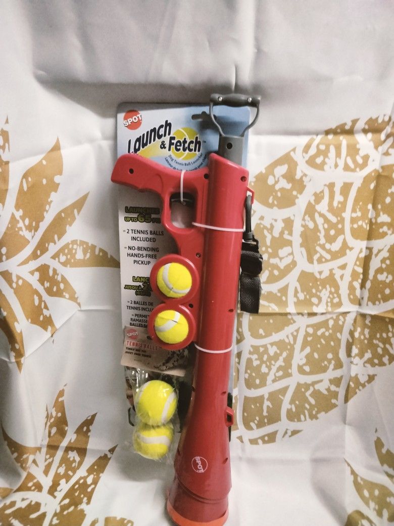 Launch & Fetch Dogs Tennis Ball
