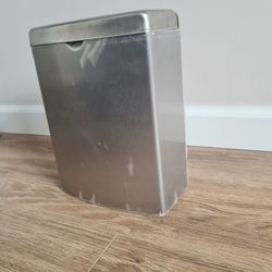 Small Trash Can For Bathroom, Kitchen, Office  Stainless Steel Wall Mounted Heavy Duty 