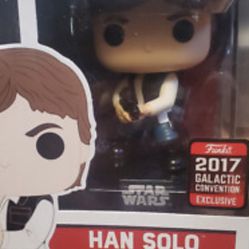 Funko pop Han solo convention exclusive 