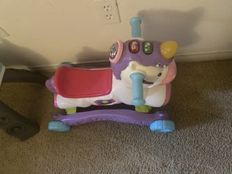 Vtech Prance & Rock Learning Unicorn Rocker Ride 