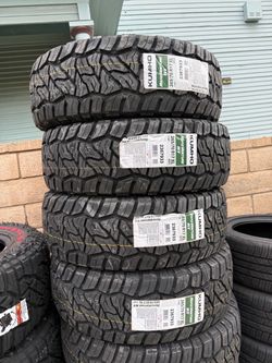265/70r17 Kuhmo tires nuevas con 60,000 millas de garantía las 4