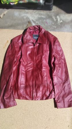 Adler Leather coat. Size M. Never worn.