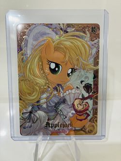 Kayou First Edition My Little Pony AppleJack SC Holo Moon Edition