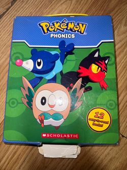 Pokémon Phonics 12-Book Box Set Scholastic