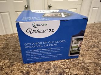 ClearClick Virtuoso 2.0 22MP Film & Slide Scanner 5” LCD