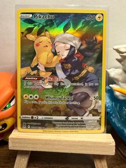 Pikachu TG05/TG30 Holo Trainer Gallery Pokemon Card