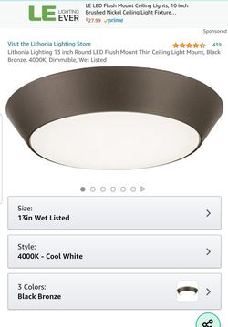 Flush Mount Ceiling Light