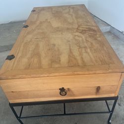 Rustic coffee table