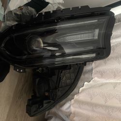 Head Light For A Charger 