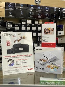 Canon Selphy CP1500 W/ Ink And Paper