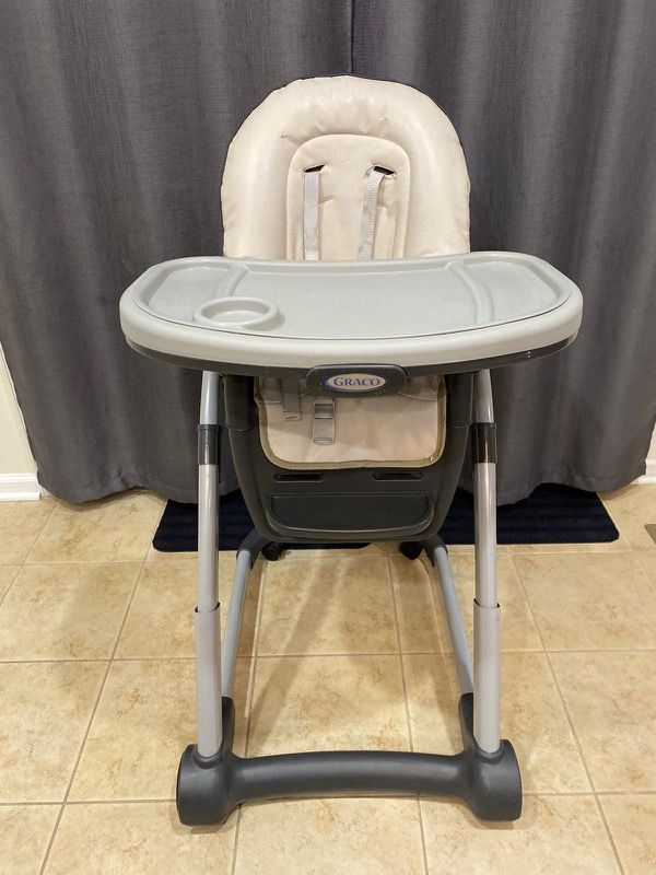 Graco Table2Table Premier Fold 7 in 1 Convertible High Chair | Converts to Dining Booster Seat, Kids Table BC