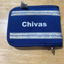 Chivas De Guadalajara SOCCER OFFICIAL AUTHENTIC Fútbol Wallet Zip Around Pockets