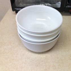 Four Vintage Corelle Ice Cream Dishes All $20