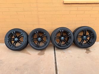 19” BMW 351M Style Staggered Wheels 5x120 – $600 OBO