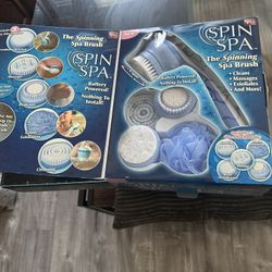 New Spin Spa with 5 Spin Brushes ‘as Seen On tv’