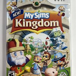 My Sims: Kingdom Nintendo Wii Complete With Manual Tested