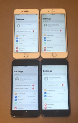 iPhone 6s 64gb Unlocked $75 Each OBO