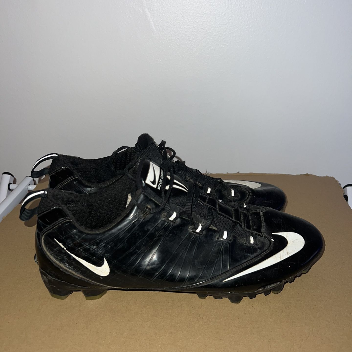 Nike Zoom Hyper flywire TD Football Cleats Black White Size 16 NWOT rare size RARE Nike Zoom Vapor Carbon Fly TD Cleats for Sale in  main image 4
