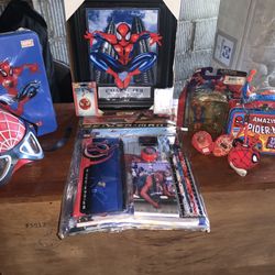 EXCLUSIVE SPIDER MAN MOVIE PROMO ITEMS