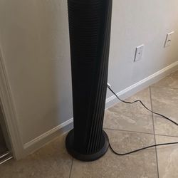 Tall floor fan
