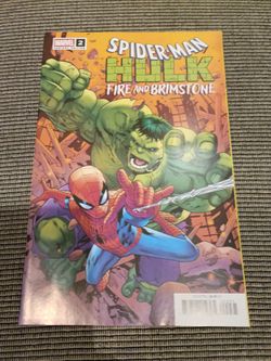 Spider-Man/Hulk: Fire And Brimstone #2 Greg Land Variant 2026!!!